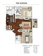 Hudson, 2 Bed x 1 bath, 920 sqft, Tier 2