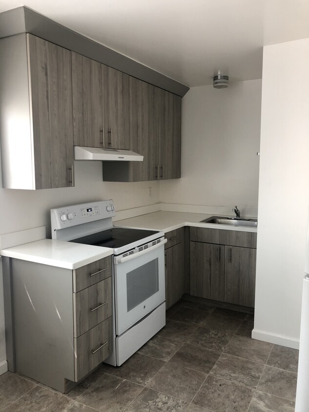 Kitchen color varies in different units - 63 S 9th St