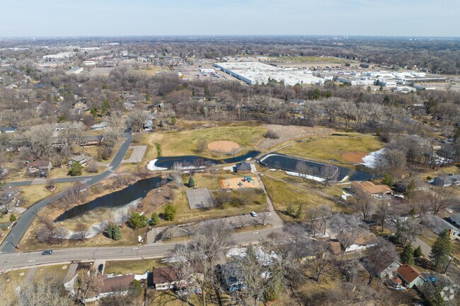 Aerial View of Hampshire Park.