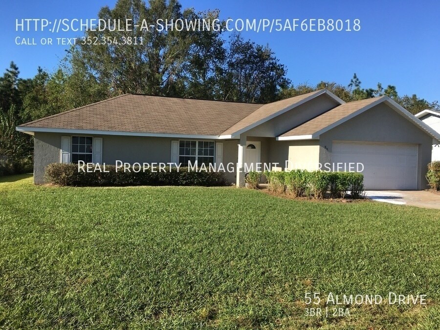 55 Almond Dr, Ocala, FL 34472 House Rental in Ocala, FL