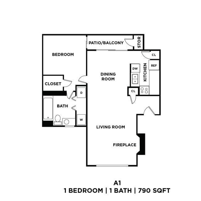 Floorplan - Morgan Apartments