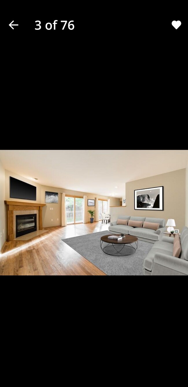 Living Room with gas fireplace - 949 Constance Ln