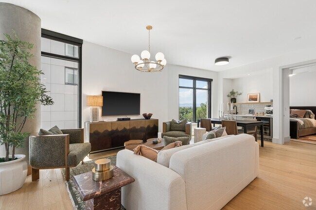2 habitaciones, 2 baños - 129 m² - Sala de estar - The Parson