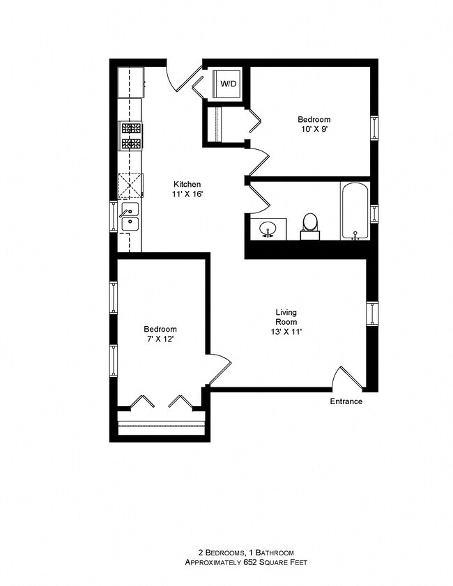 Floorplan - 1901 W. 21st Pl.
