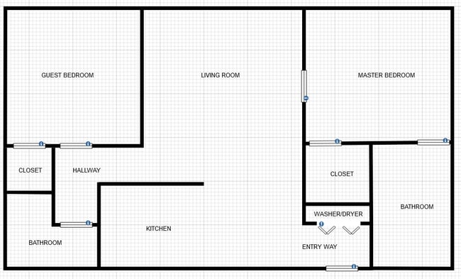 Floor Plan - 3950 Ohio St