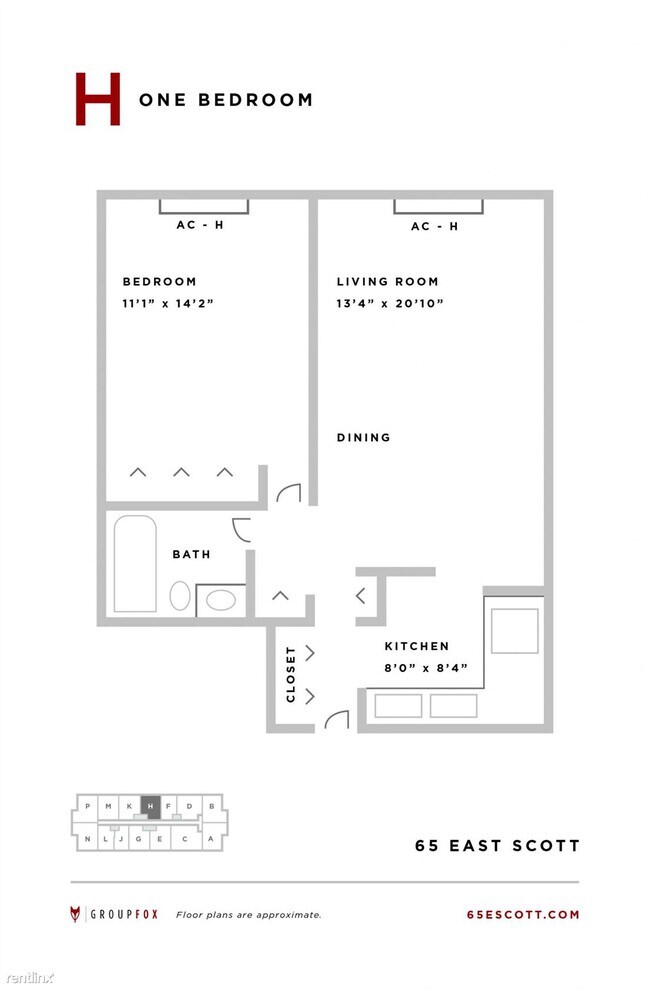 Building Photo - 1 br, 1 bath  - 65 E SCOTT Apt 12H Unit 12H