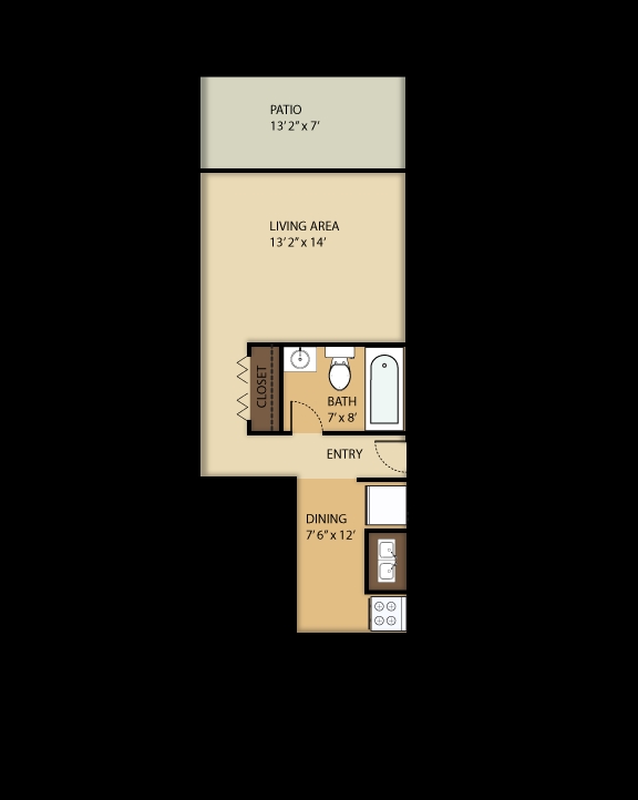 Estudio - Roberta Gardens Apartments