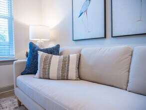 The Daysailer II: 1BR, 1BA- Living Room - The Waters at Freeport