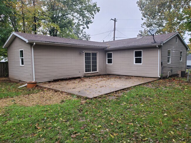 Rear Patio - 1477 Passavant Dr