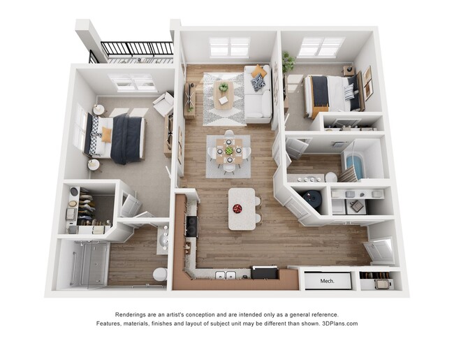B1 Floor Plan - Sojourn Nolensville