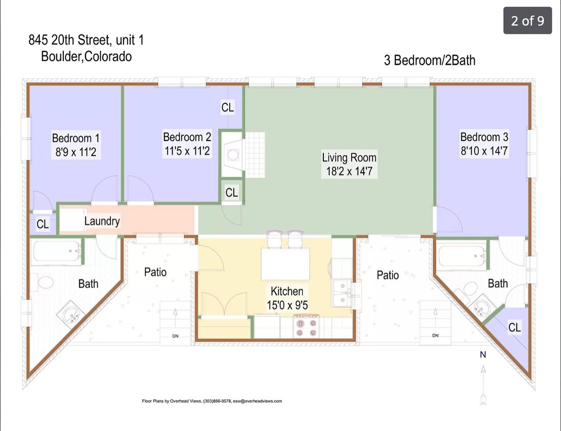 Floorplan - 845 20th St