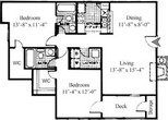 Two Bedroom - Plan A