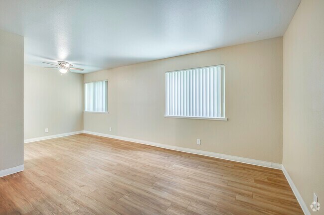 2BR, 1BA - 855SF - Sala de estar - Acacia Apartments