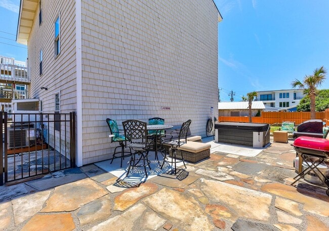 back patio - 1207 Fort Fisher Blvd N