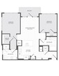 2 Bed 2 Bath-B8