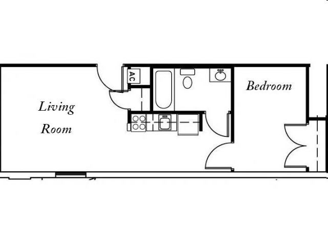 1BR/1BA - Flint Goodridge