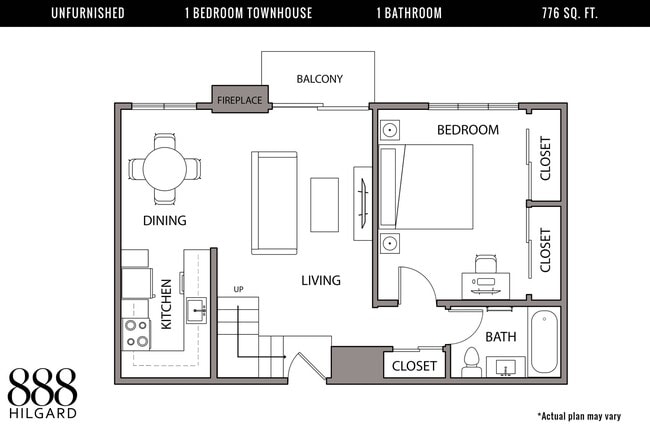 Interior Photo - 888 Hilgard