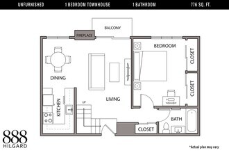 Interior Photo - 888 Hilgard
