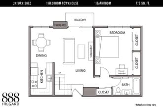 Interior Photo - 888 Hilgard