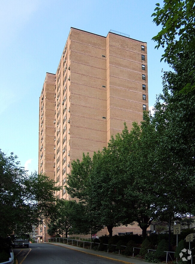 View from the southwest - Cliffside Park Senior Citizens Housing Comple