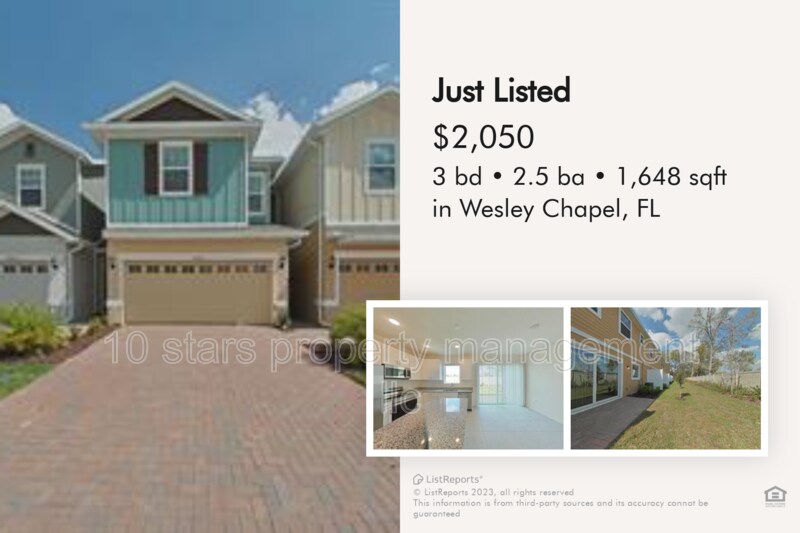 4398 Sailplane Ct, Wesley Chapel, FL 33545 Townhome Rentals in Wesley