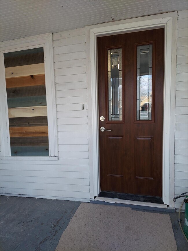 Front entry - 209 E Wilson St