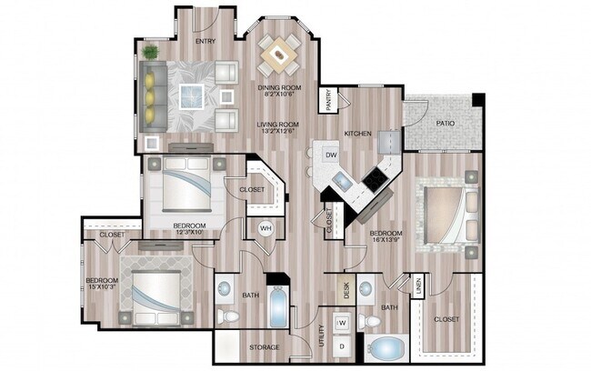 Foto del edificio - 529 Barker-Clodine Road Unit 8106