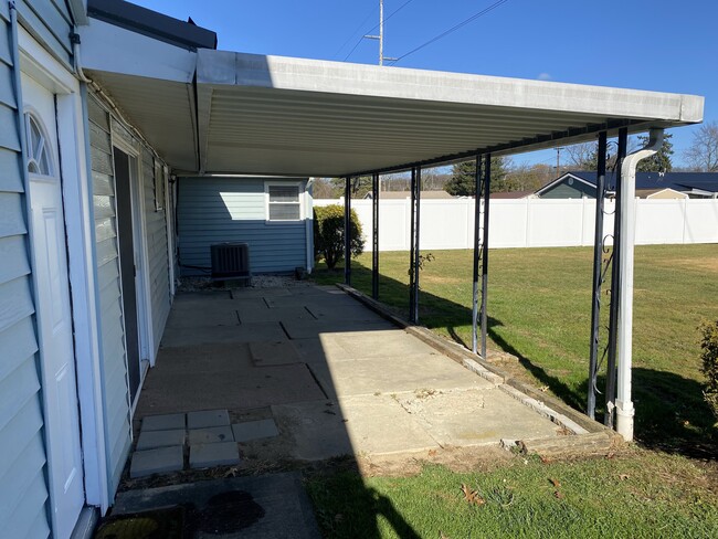 Rear Covered Porch - 205 Sherwood Dr