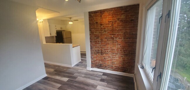 Dining room view looking into kitchen - 557 A St