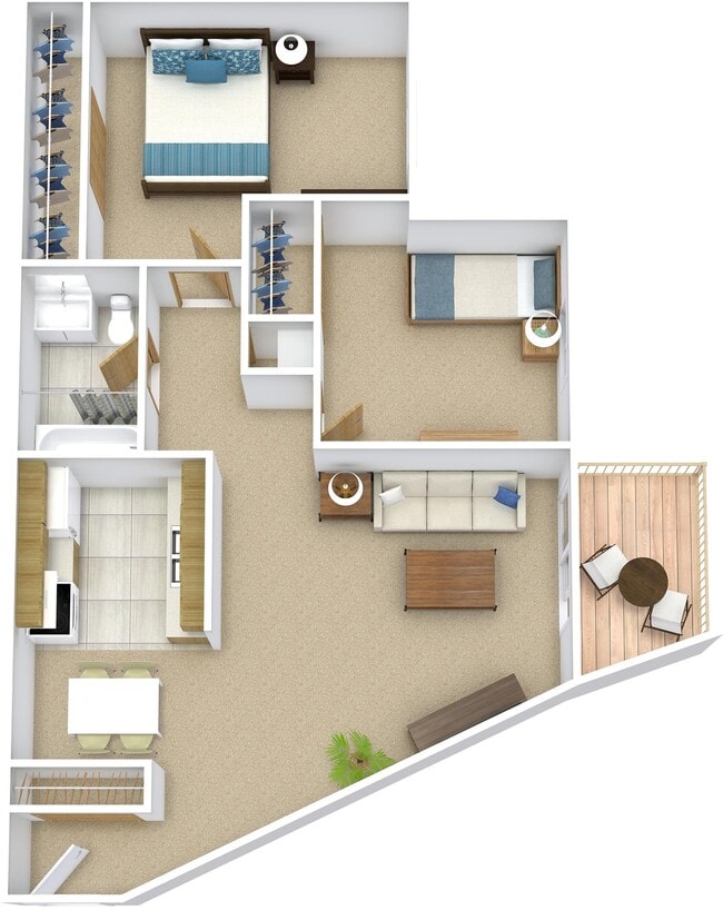 Interior Photo - Richland Court