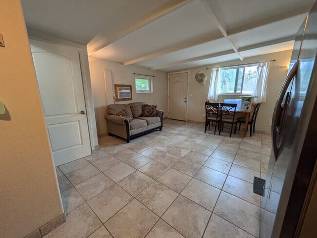 Living area from Kitchenette - 634B Waiehu Beach Rd