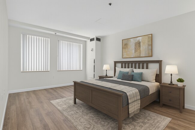 Dormitorio principal (puesta en escena virtual) - 950 Massachusetts Ave