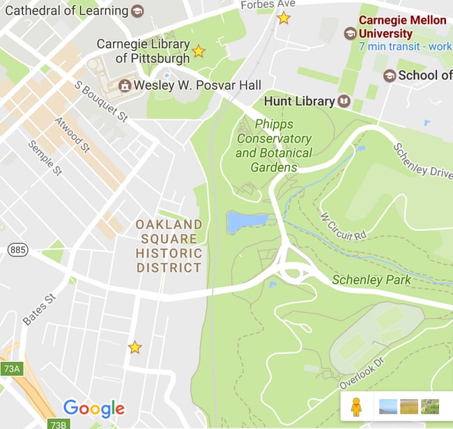 Stone & brick row house in Oakland - 3284 Dawson Street