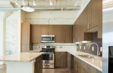 Kitchen - Magnolia Lofts on Vickery