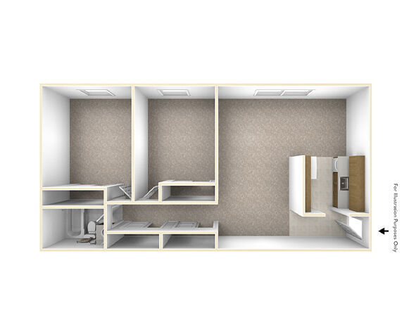 Floorplan - Tanglewood Apartments