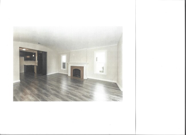 Living Room/Fireplace/Kitchen - 1954 W 64th St