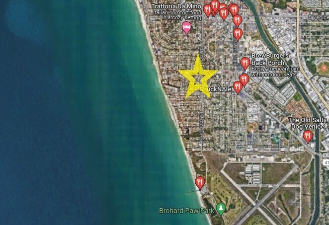 Location on Venice Island Near Beach - 605 Ravenna St