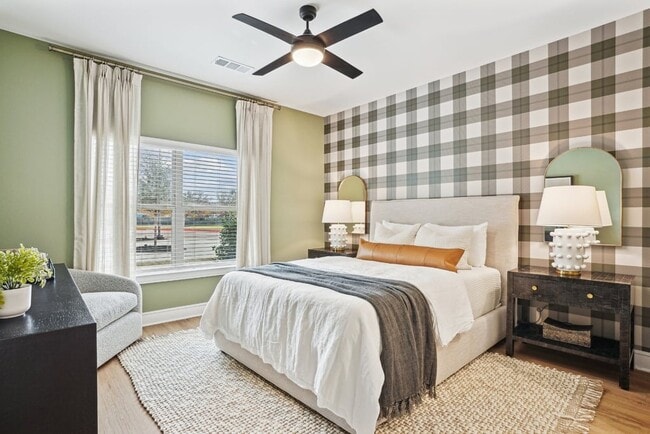 Bedroom with Window and Walk-in Closet - Cendana Craig Ranch