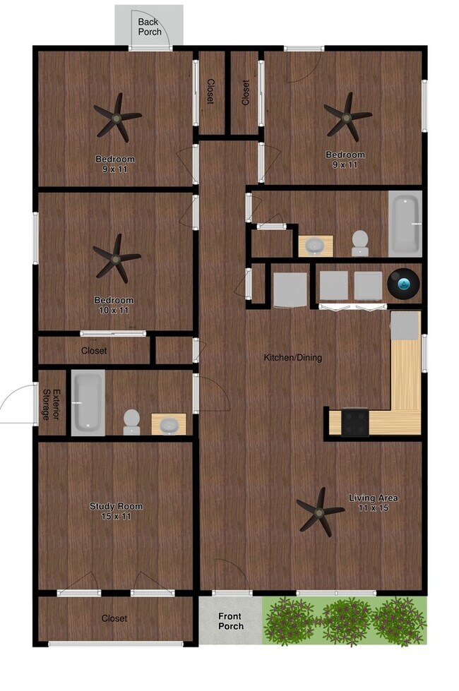 Building Photo - 4 Bed House with Fenced Backyard - Lawn Ca...