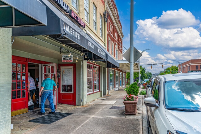 Burlington residents love heading downtown for the many dining options.