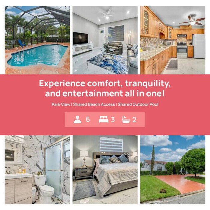 Foto principal - 3 Bedroom Pool Home w/ Modern Interior Design
