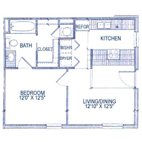 Floorplan - 1011 N Austin St