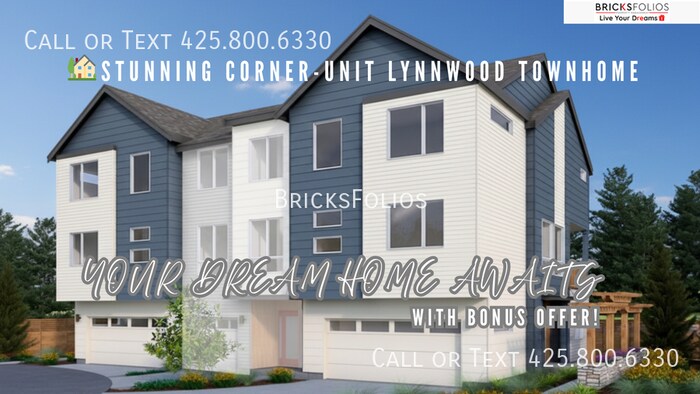 Don’t Miss This! Stunning Corner-Unit Lynnwood Townhome with Guest Suite - Don’t Miss This! Stunning Corner-Unit Lynnwood Townhome with Guest Suite