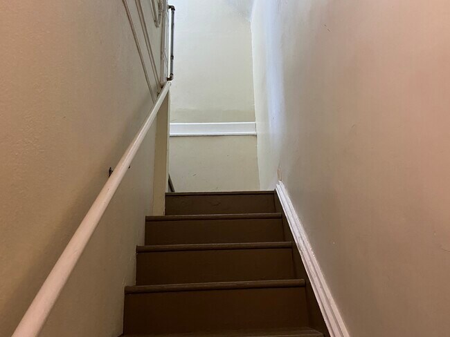 Stair case up to unit 2 - 479 Michigan St.