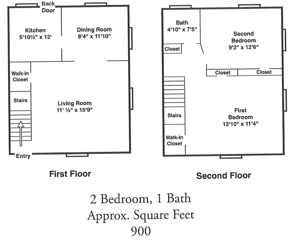 2HAB/1BA - Branch Brook