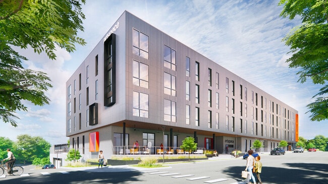 Exterior view of building - Artspace Windgate Campus