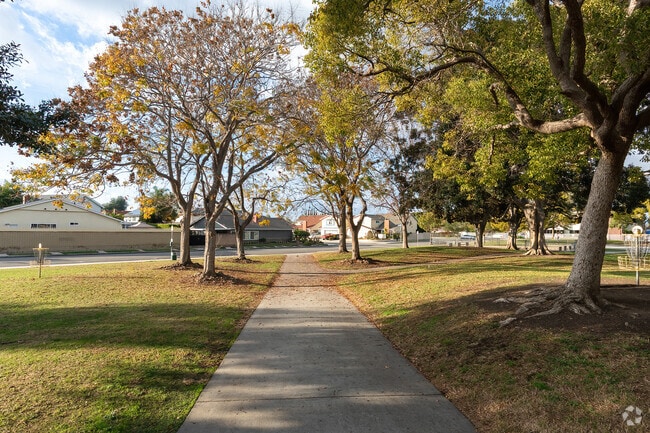 Plenty of walking spaces at Twila Reid Park.