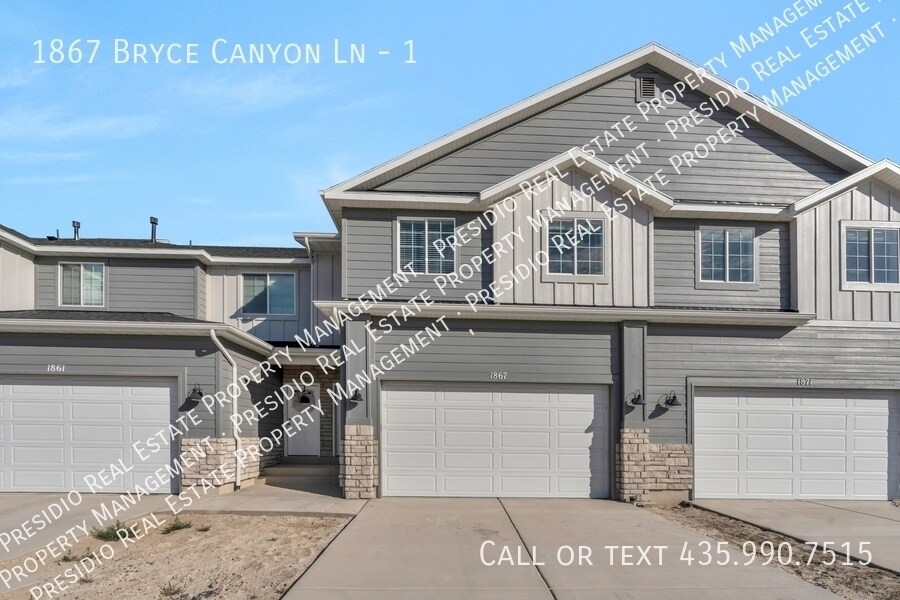 1867 Bryce Cyn Ln, Eagle Mountain, UT 84005 Townhome Rentals in Eagle
