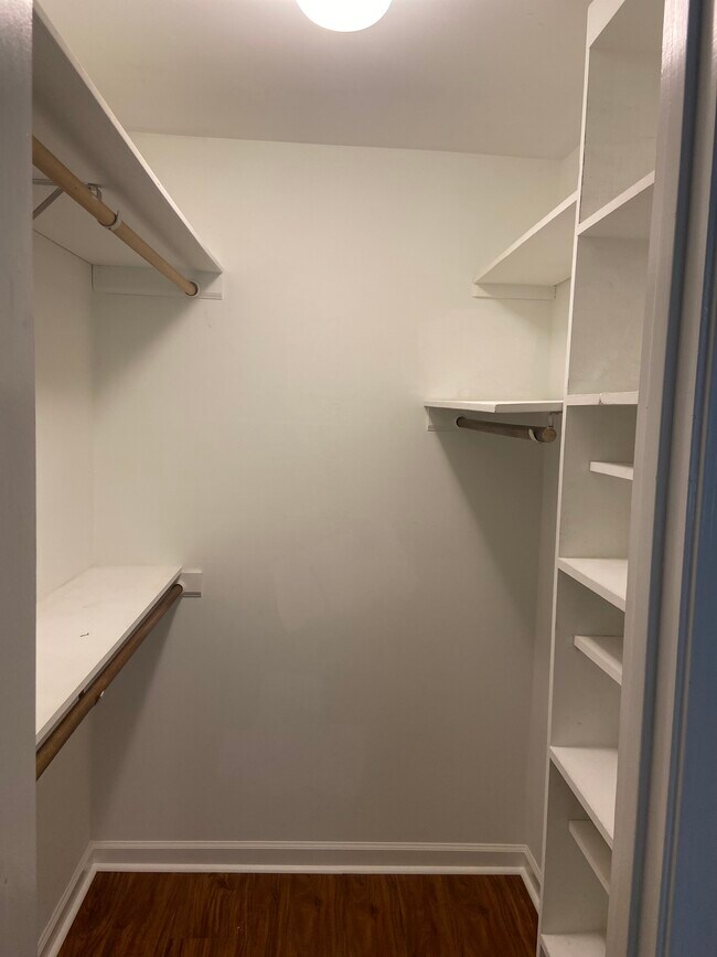 bedroom 1 closet - 1118 Old Roswell Rd