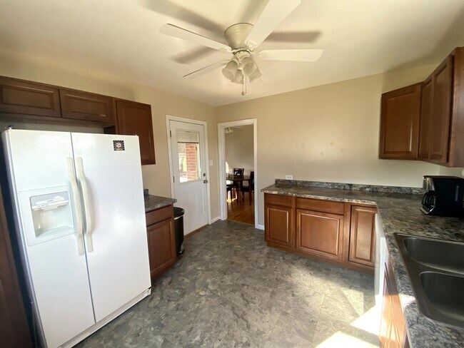 Kitchen showing back door - 1407 Fort Manor Dr